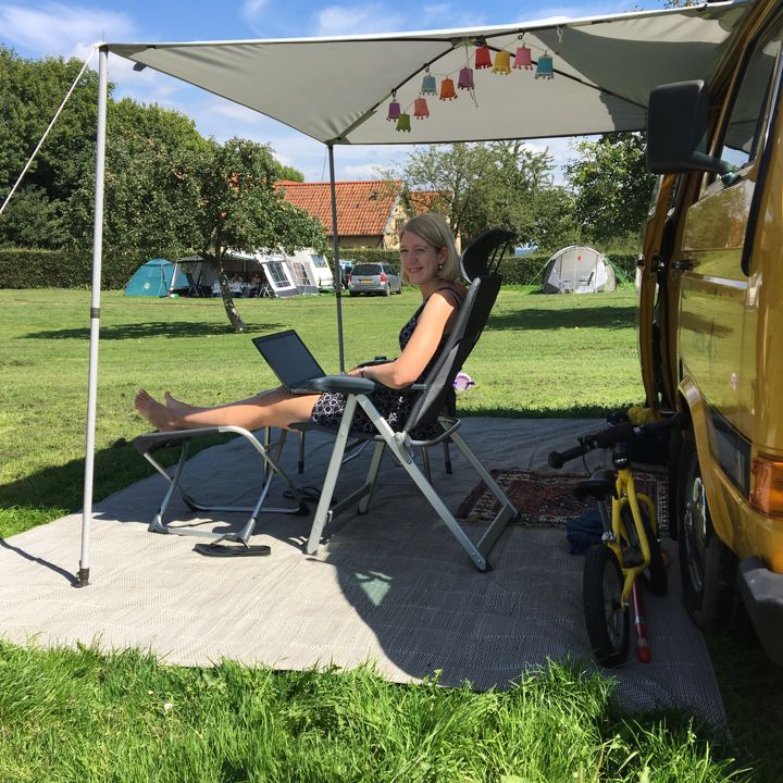 Maud Schrijft Haar Blog Op Camping Oosterberg