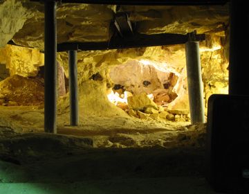 Prehistorisch Gangetje Vuursteenmijn Rijckholt 2