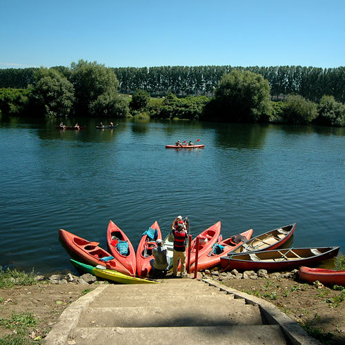 Kajakken of kanoën bij de Grensmaasvallei