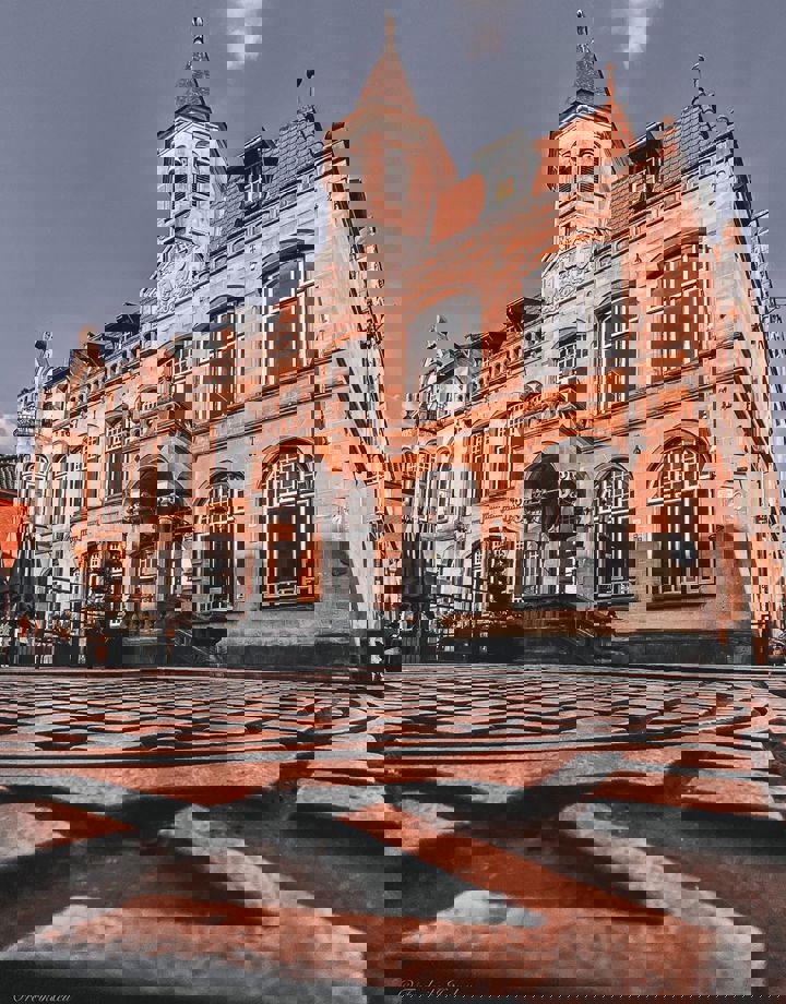 Aanzicht van Museum Valkenburg