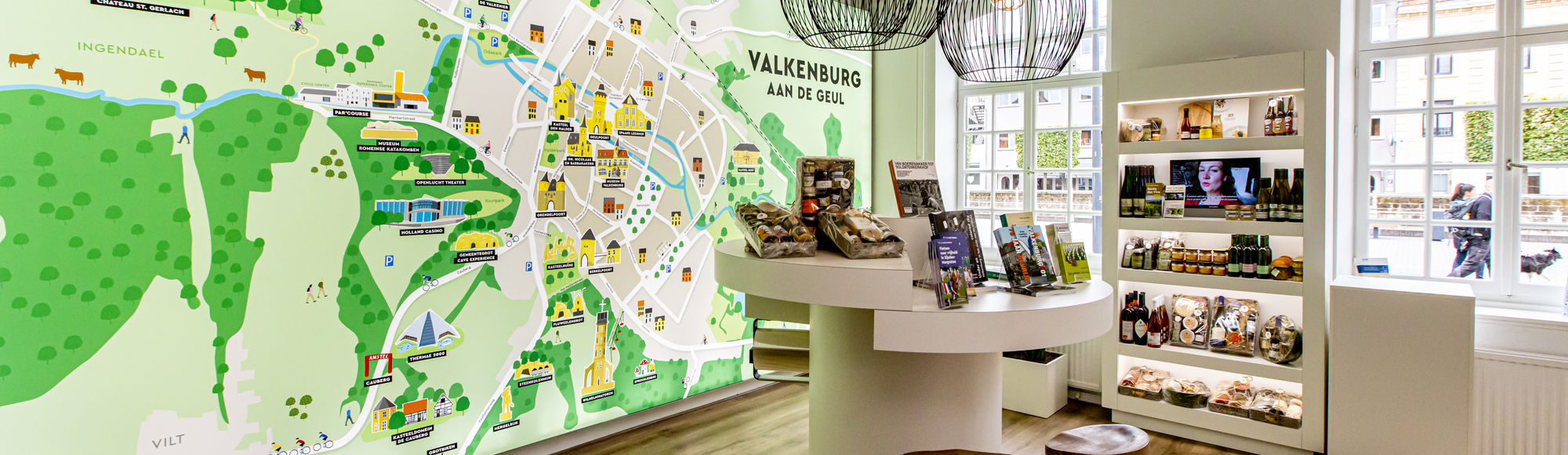 Interieur Visitzl Experience Valkenburg