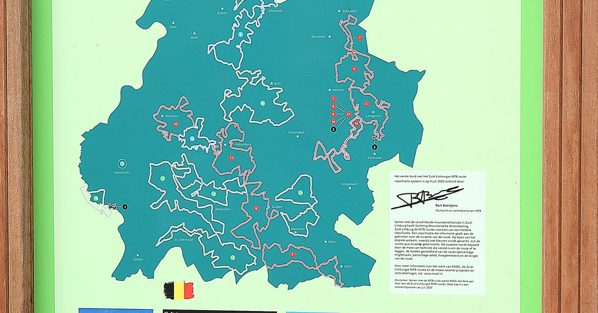 Schrijf op bidden Kosten Mountainbiken in Zuid-Limburg