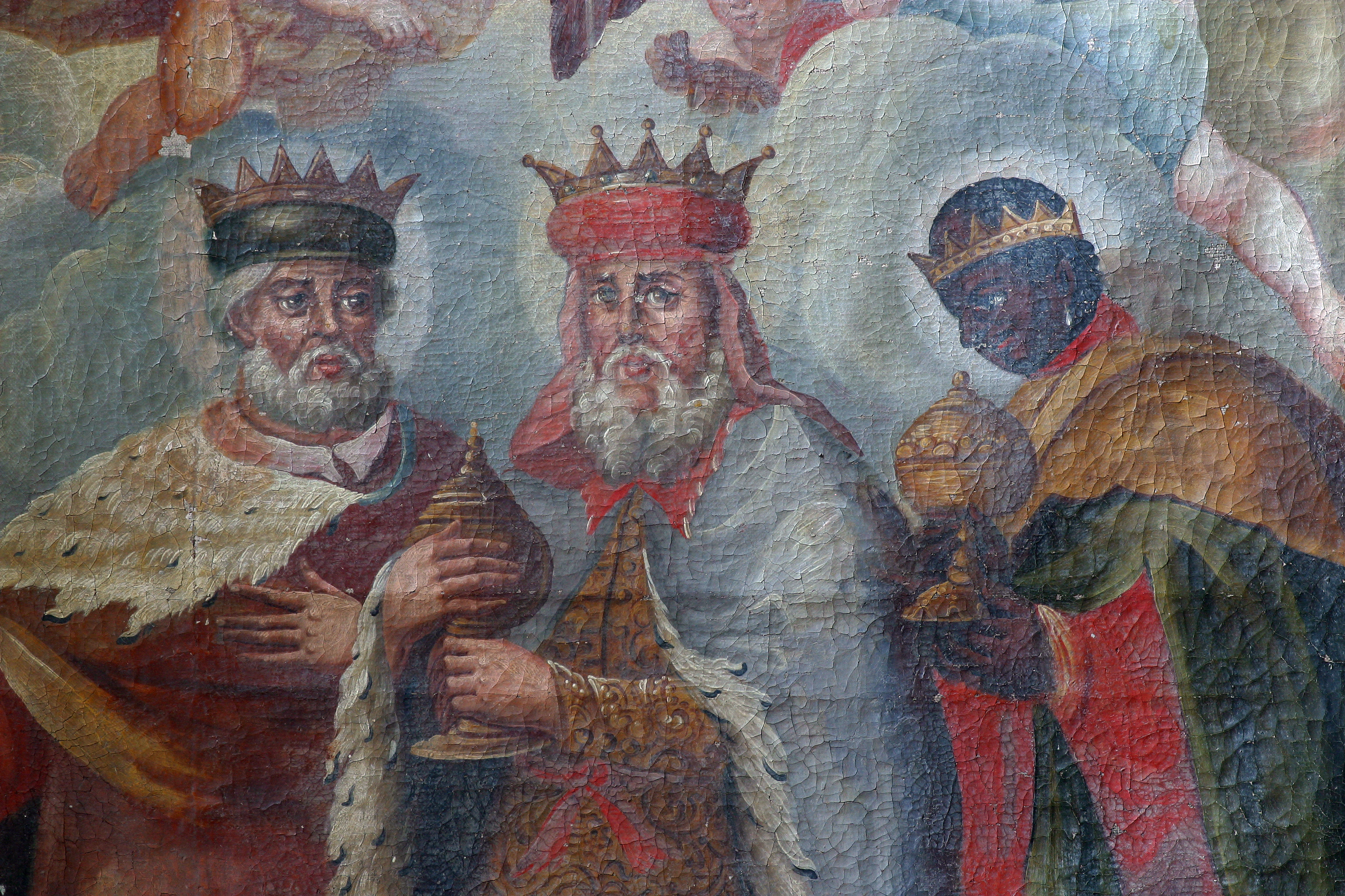 Schilderijen Expositie Maastrichtse Processies door Wil van der Laan