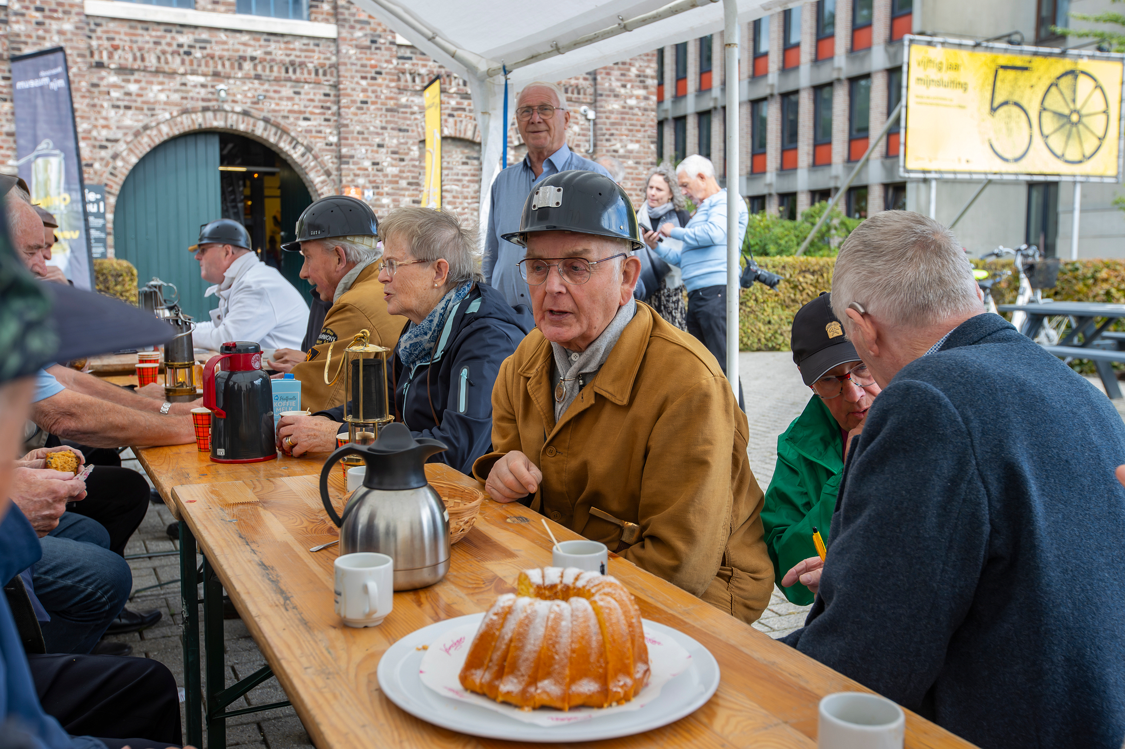 Koempeltreffen bij Mijnmonument ON I