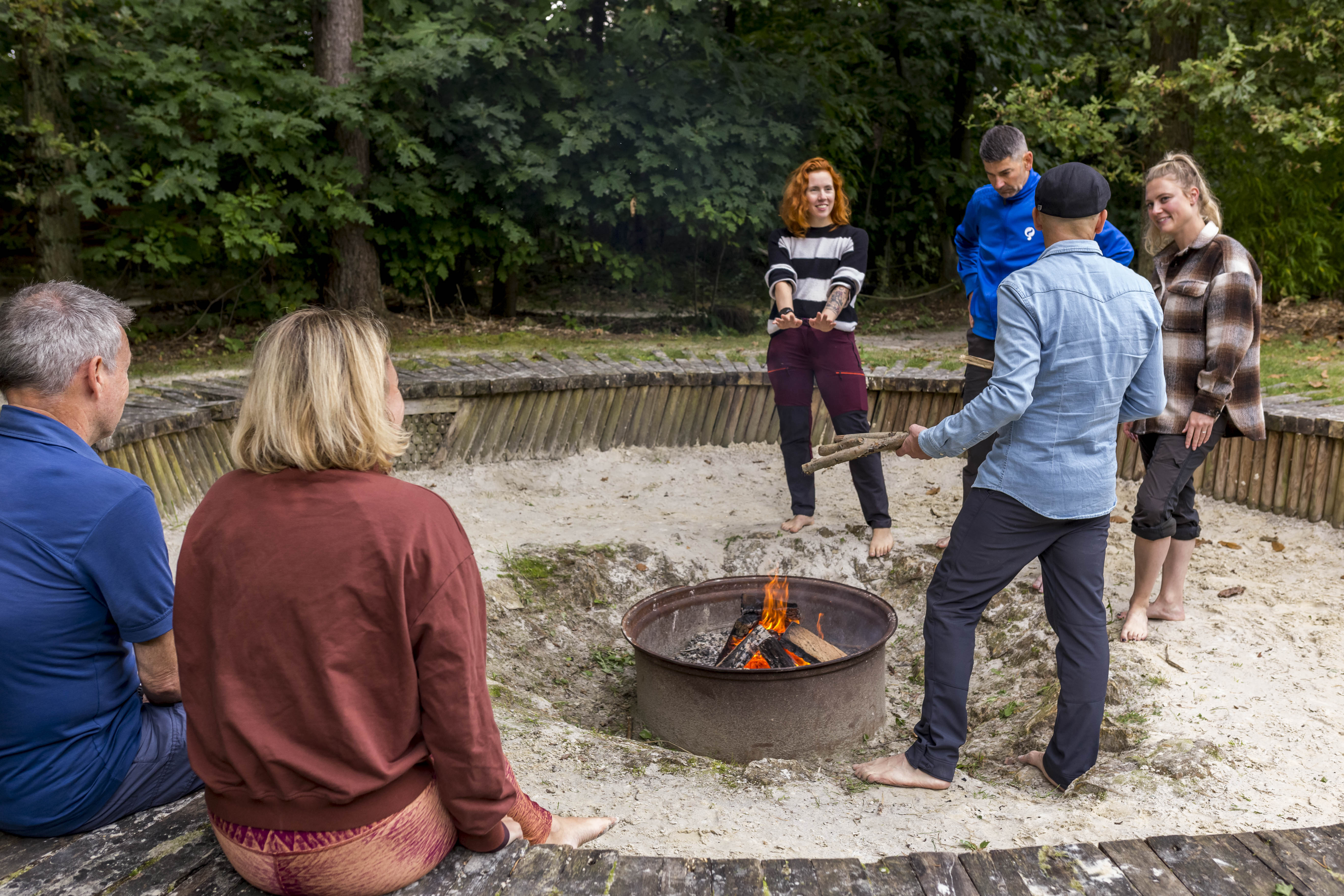 Team Ontwikkeling/Team Building bij BloteVoetenPark Brunssum