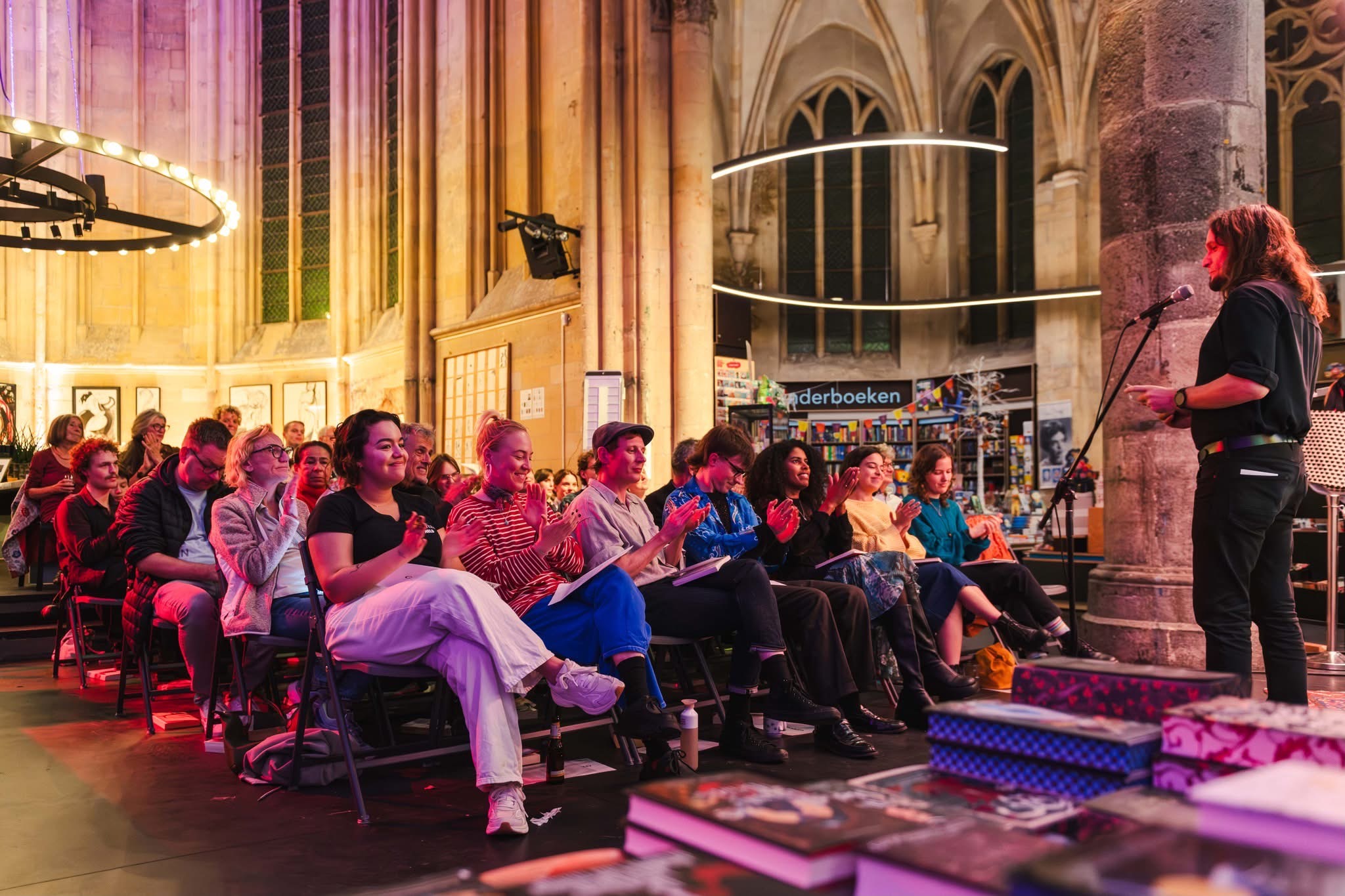 Dario Goldbach en talenten van PANDA collectief 