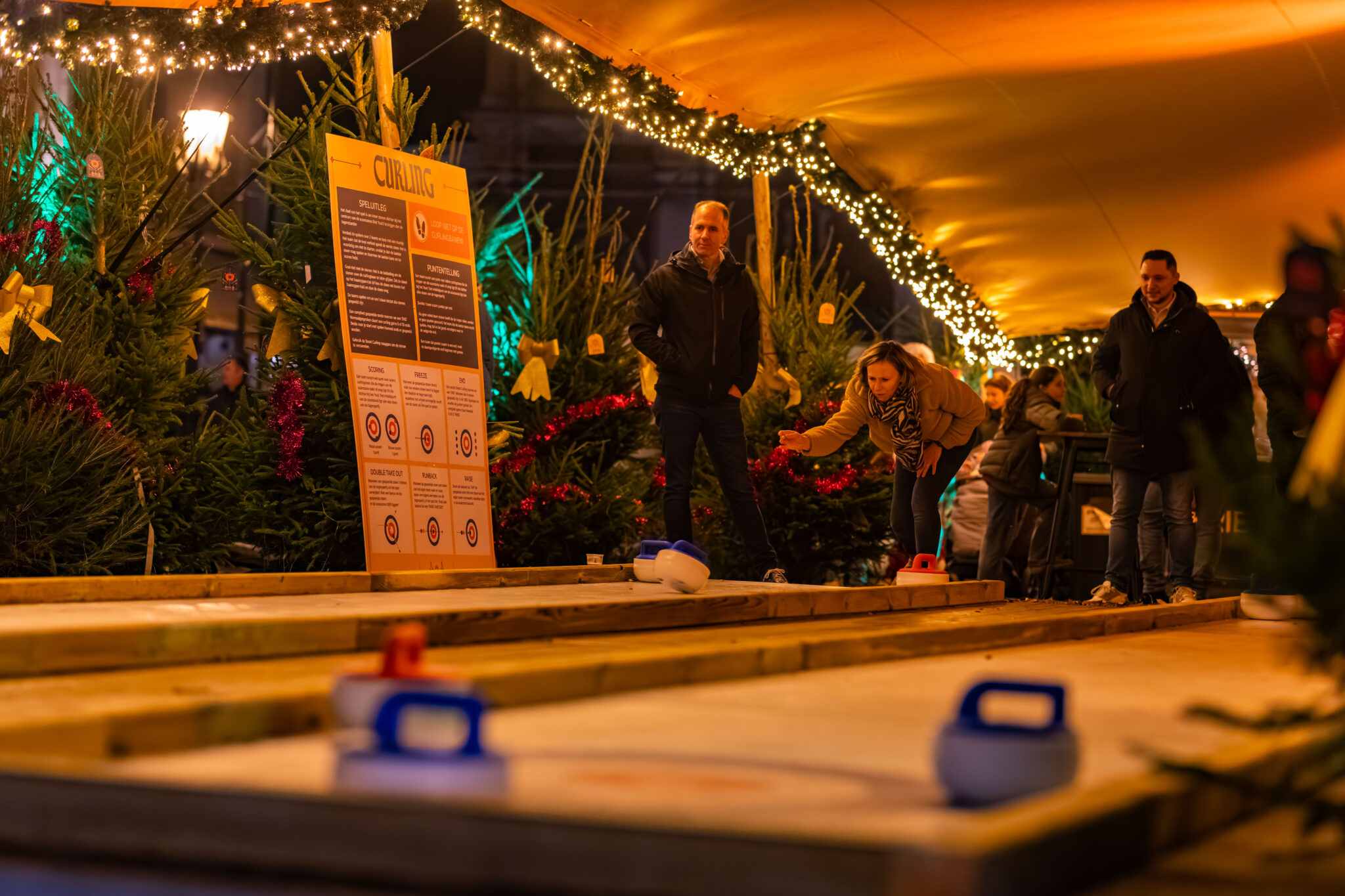 Curlen bij Winterhart Sittard