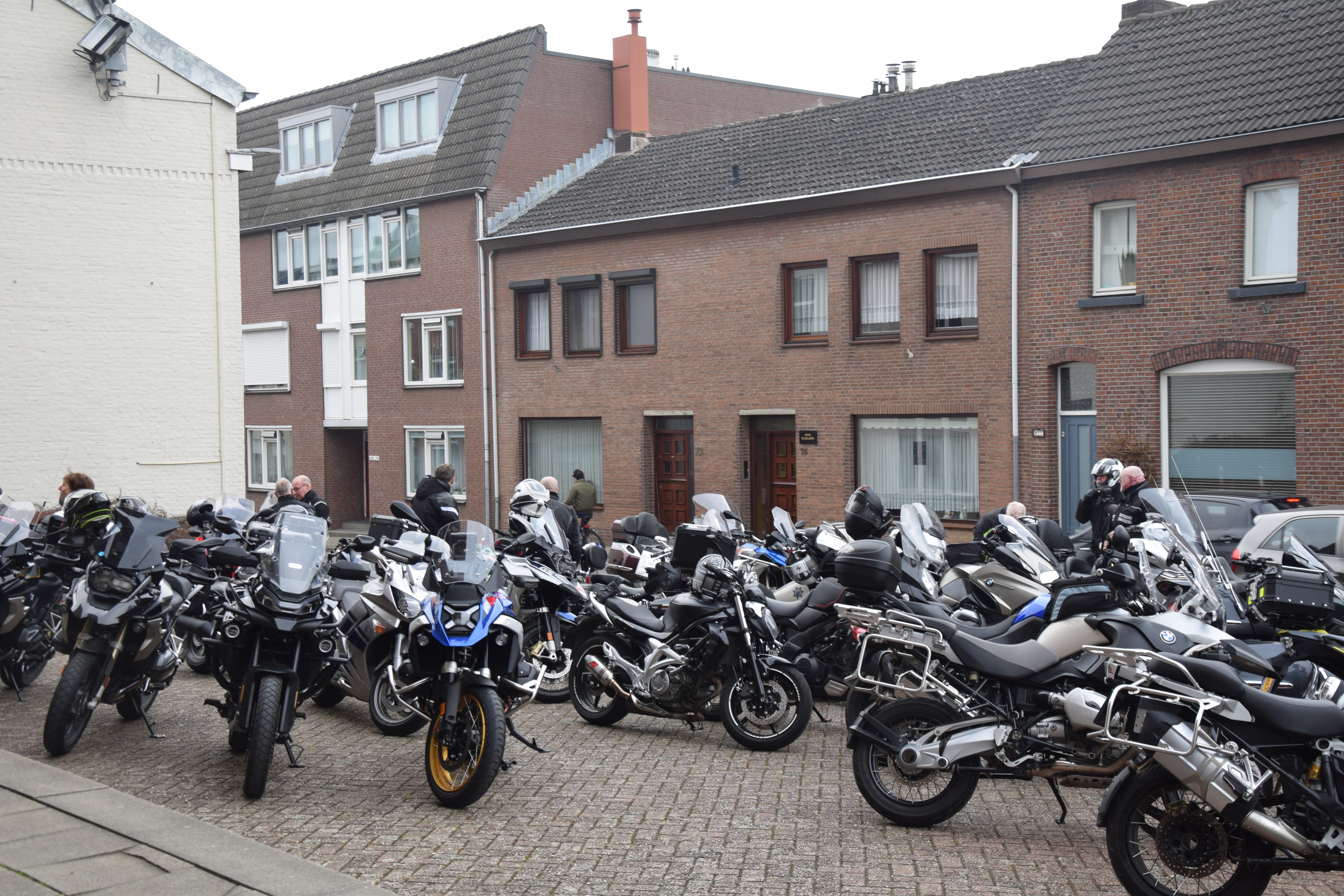 Motorzegening tijdens de Heiligdomsvaart in Maastricht